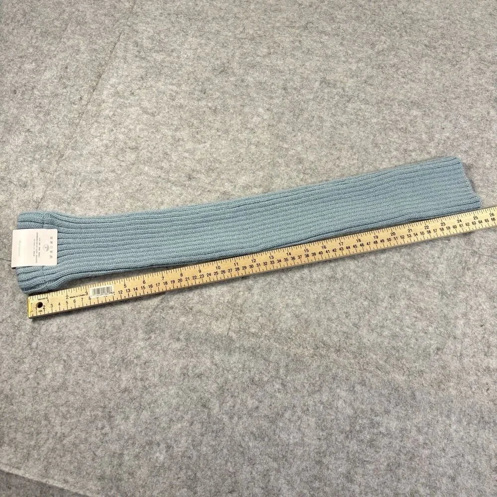 ModaSwings Moda Wool Blend Leg Warmer Stocking Light Blue 24